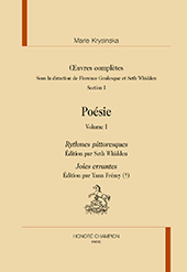 eBook, Œuvres complètes : poésie, Krysinska, Marie, H. Champion