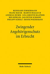 E-book, Zwingender Angehörigenschutz im Erbrecht : ein Reformvorschlag, Mohr Siebeck