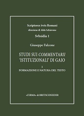 E-book, Studi sui Commentarii "istituzionali" di Gaio, Falcone, Giuseppe, author, "L'Erma" di Bretschneider
