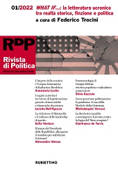 Fascicule, Rivista di politica : trimestrale di studi, analisi e commenti : 1, 2022, Rubbettino