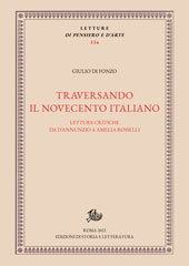 E-book, Traversando il Novecento italiano : letture critiche da D'Annunzio a Amelia Rosselli, Edizioni di storia e letteratura