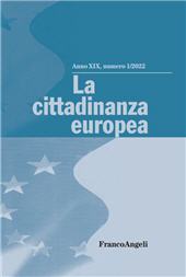 Fascicule, La cittadinanza europea : XIX, 1, 2022, Franco Angeli