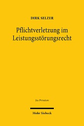 E-book, Pflichtverletzung im Leistungsstörungsrecht, Mohr Siebeck