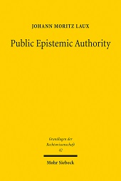 E-book, Public epistemic authority : normative institutional design for EU law, Mohr Siebeck