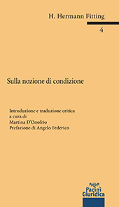 E-book, Sulla nozione di condizione, Fitting, Hermann, Pacini
