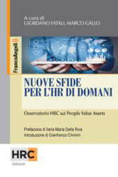 E-book, Nuove sfide per l'HR di domani : osservatorio HRC sui People Value Assets, Franco Angeli