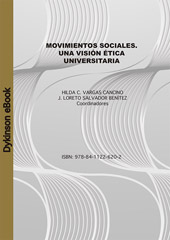 E-book, Movimientos sociales : una visión ética universitaria, Dykinson