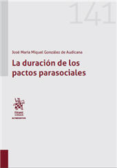 E-book, La duración de los pactos parasociales, Tirant lo Blanch