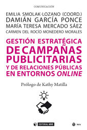 E-book, Gestión estratégica de las campañas publicitarias y de relaciones públicas en los entornos online, Editorial UOC