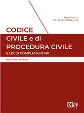 eBook, Codice civile e di procedura civile e leggi complementari : aggiornato al D.L. 30 aprile 2022, n. 36, Key editore
