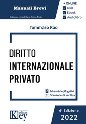 E-book, Diritto internazionale privato, Rao, Tommaso, Key editore