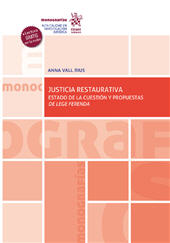 E-book, Justicia restaurativa : estado de la cuestión y propuestas de Lege Ferenda, Tirant lo Blanch