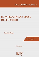 E-book, Il patrocinio a spese dello Stato, Pelosi, Fabrizio, Key editore