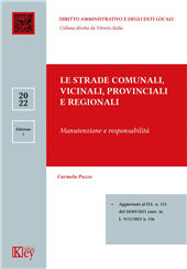 E-book, Le strade comunali, vicinali, provinciali e regionali : manutenzione e responsabilità, Key editore