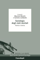 eBook, Sociologia degli stati mentali : teoria e ricerca, Franco Angeli