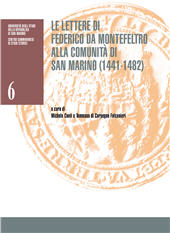 eBook, Le lettere di Federico da Montefeltro alla comunità di San Marino (1441-1482), Bookstones