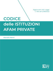 E-book, Codice delle istituzioni Afam private, Menni, Marcello, Key editore