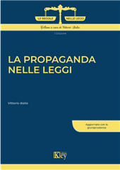 E-book, La propaganda nelle leggi, Italia, Vittorio, Key editore