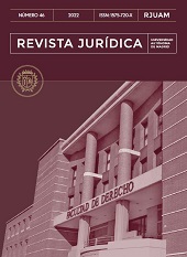 Fascicule, Revista Jurídica : Universidad Autónoma de Madrid : 46, II, 2022, Dykinson