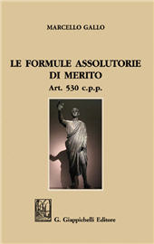 eBook, Le formule assolutorie di merito : art. 530 c.p.p, Giappichelli