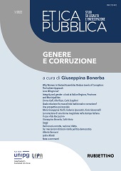 Article, La narrazione di una donna magistrata nella stampa italiana : il caso "Ilda Boccassini", Rubbettino
