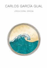 eBook, Lírica coral griega, Edicions de la Universitat de Lleida