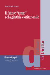 E-book, Il fattore tempo nella giustizia costituzionale, Franco Angeli