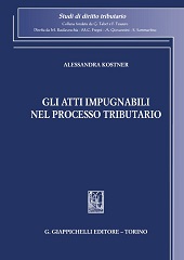 eBook, Gli atti impugnabili nel processo tributario, G. Giappichelli