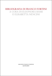 E-book, Bibliografia di Franco Fortini, Quodlibet