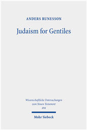eBook, Judaism for Gentiles : Reading Paul beyond the Parting of the Ways Paradigm, Runesson, Anders, Mohr Siebeck