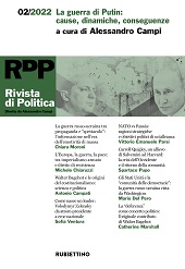 Fascicolo, Rivista di politica : trimestrale di studi, analisi e commenti : 2, 2022, Rubbettino