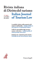 Article, Il fenomeno delle locazioni turistiche : disciplina giuridica e prospettive future, Franco Angeli