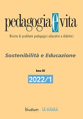 Fascicolo, Pedagogia e vita : rivista di problemi pedagogici, educativi e didattici : 80, 1, 2022, Studium