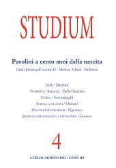 Fascicule, Studium : rivista bimestrale : 118, 4, 2022, Studium