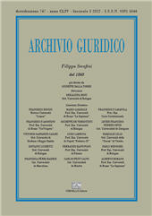Artículo, La rilevanza dei valori costituzionali, Enrico Mucchi Editore