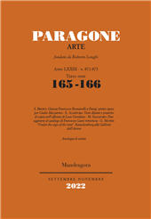 Fascículo, Paragone : rivista mensile di arte figurativa e letteratura. Arte : LXXIII, 165/166, 2022, Mandragora