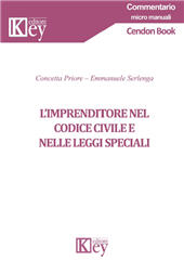 E-book, L'imprenditore nel codice civile e nelle leggi speciali, Priore, Concetta, Key editore