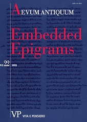 Article, Delfi nel prologo delle Eumenidi : due note archeologiche, Vita e Pensiero