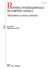 Issue, Rivista internazionale di scienze sociali : 3, 2022, Vita e Pensiero
