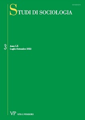 Issue, Studi di sociologia : LX, 3, 2022, Vita e Pensiero