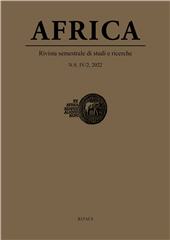 Fascicolo, Africa : rivista semestrale di studi e ricerche : N.S. IV, 2, 2022, Viella
