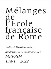 Articolo, Les passeports délivrés par l'ambassadeur de France à Venise René II d'Argenson de 1652 à 1655, École française de Rome