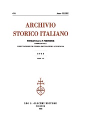 Fascicolo, Archivio storico italiano : 674, 4, 2022, L.S. Olschki