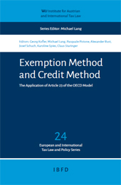 E-book, Exemption Method and Credit Method : the Application of Article 23 of the OECD Model, IBFD