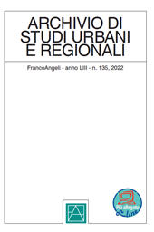 Fascicule, Archivio di studi urbani e regionali : 135, 3, 2022, Franco Angeli