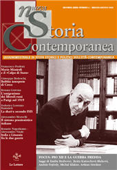 Issue, Nuova storia contemporanea : quadrimestrale di studi storici e politici sull'età contemporanea : XXI, 2, 2022 seconda serie, Le lettere