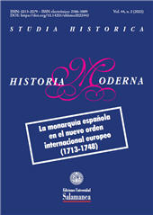 Fascículo, Studia historica : historia moderna : 44, 2, 2022, Ediciones Universidad de Salamanca