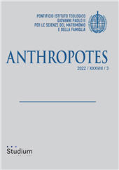 Fascicolo, Anthropotes : XXXVIII, 3, 2022, Studium