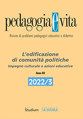 Fascicolo, Pedagogia e vita : rivista di problemi pedagogici, educativi e didattici : 80, 3, 2022, Studium