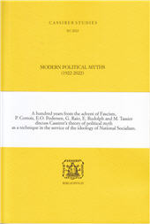 Article, Politische Mythen und realistische Politik : Cassirers konsequente Kritik politischer Mythen, Bibliopolis